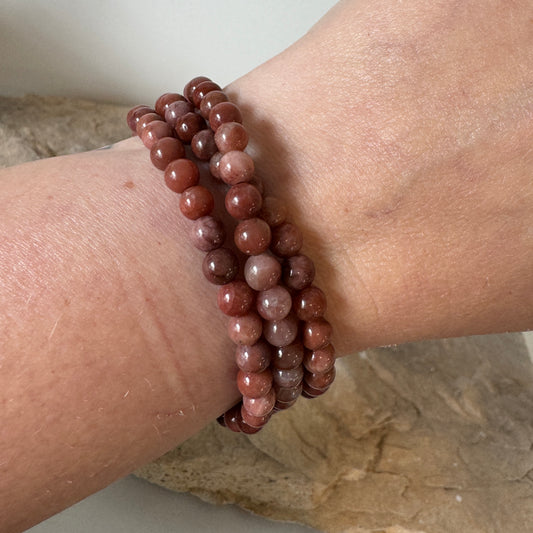 Carnelian Wrap Bracelet / Necklace - Spirit & Stone