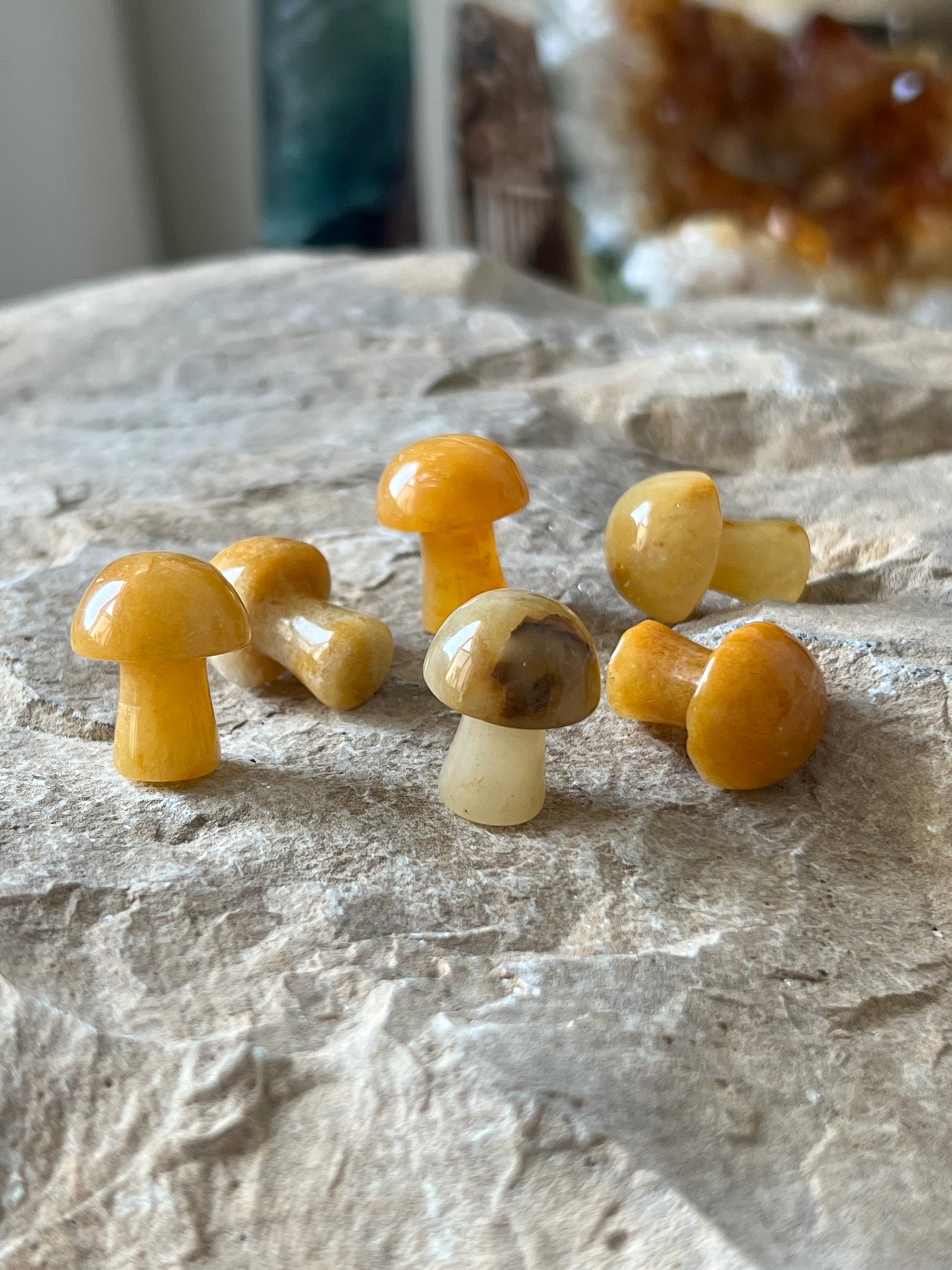 Mini Crystal Mushrooms - Spirit & Stone
